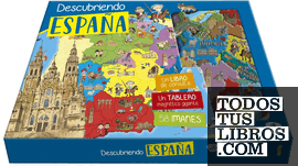 DESCUBRIENDO ESPAÑA - ATLAS TABLERO MAGNÉTICO