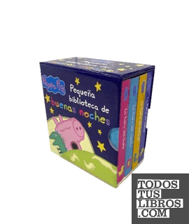 PEPPA PIG BIBLIOTECA. BUENAS NOCHES