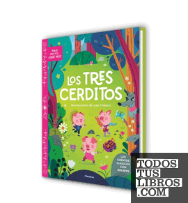 CLASICOS CON SOLAPAS. LOS 3 CERDITOS